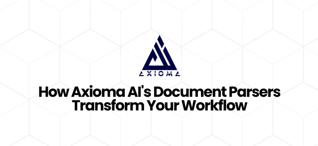 Axioma AI document parser
